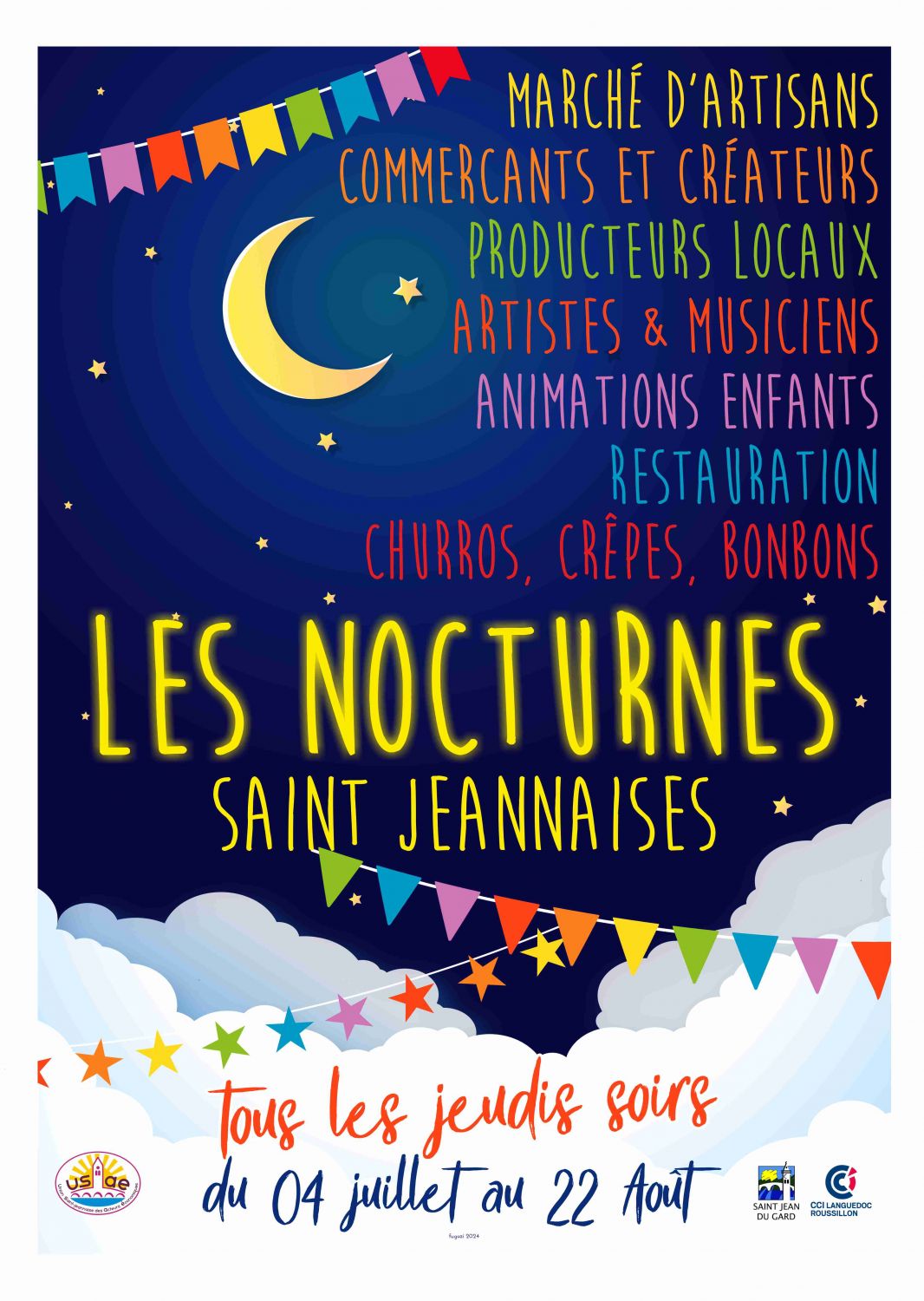 Les nocturnes saint jeannaises  chaque jeudi 