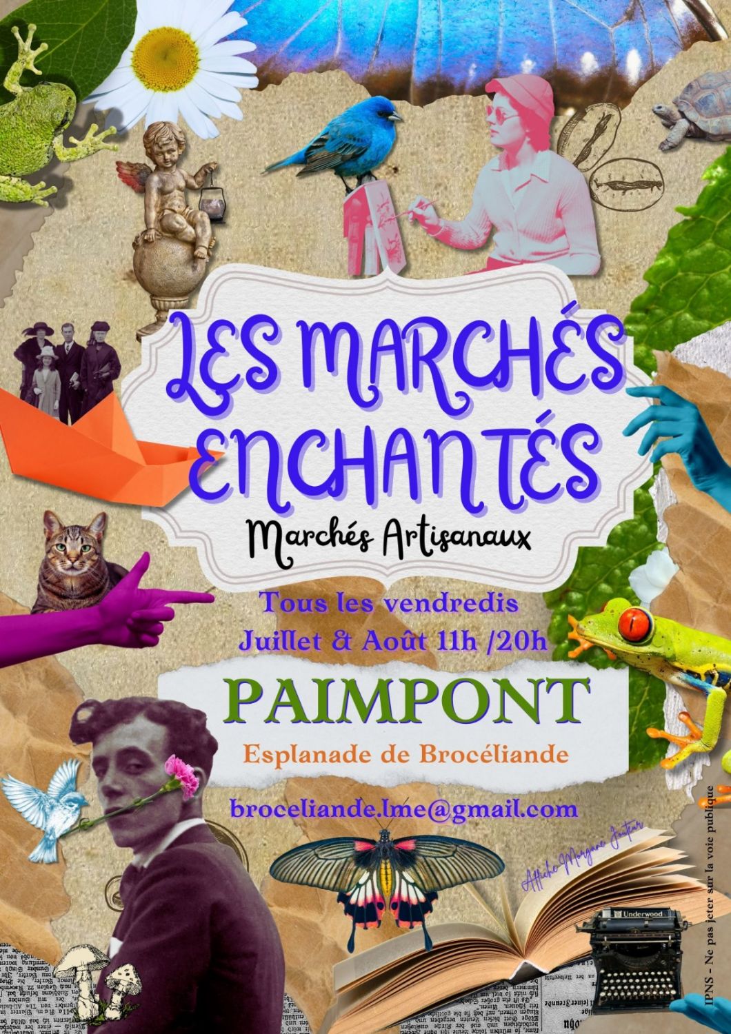 Les Marchés Enchantés, Chaque vendredi, Marchés artisanaux à Paimpont