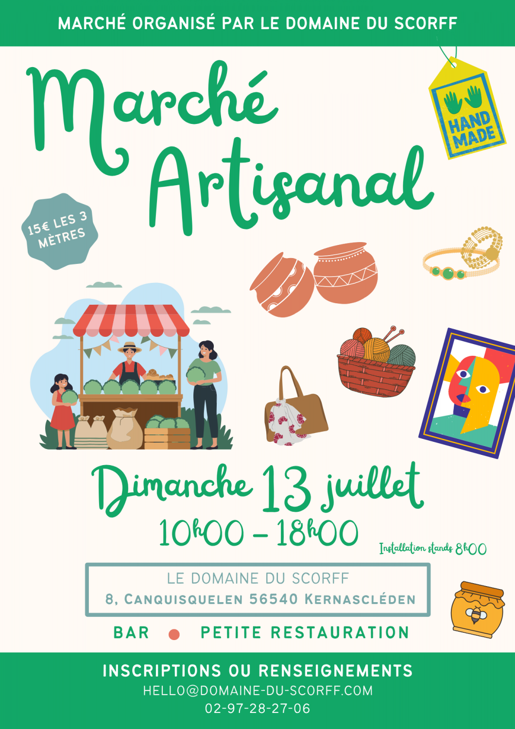 Marché artisanal