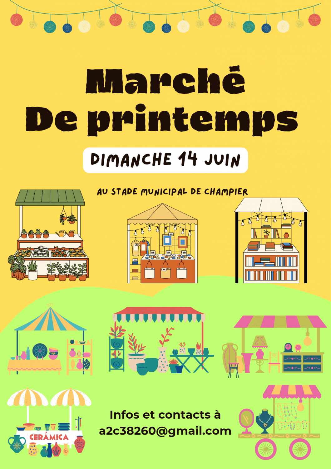 March&eacute; de printemps 