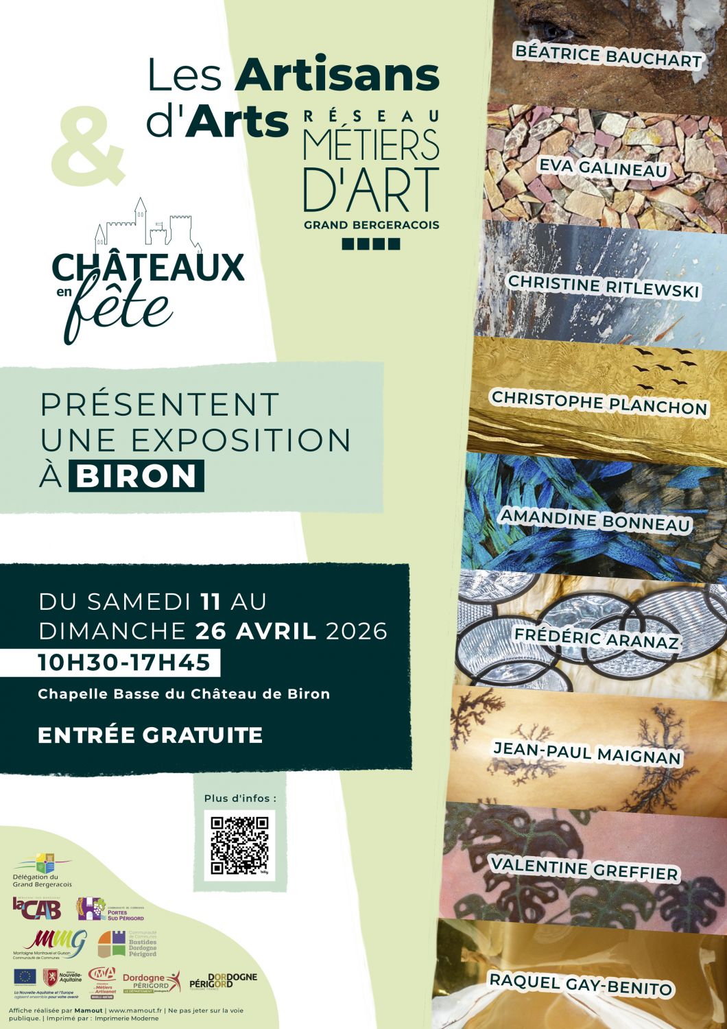 Exposition "ch&acirc;teaux en f&ecirc;te"