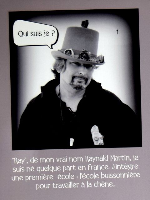 RAY   SCULPTEUR sur le végétal
