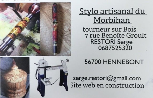 Stylo artisanal du Morbihan