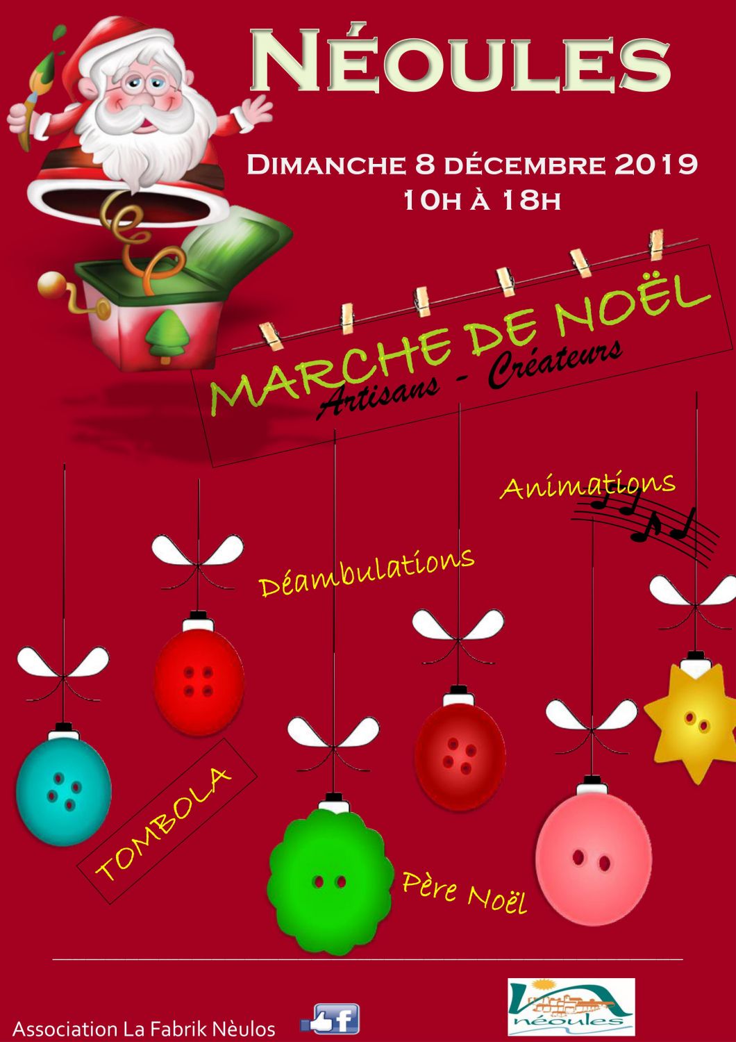 Marche De Noel Dimanche 08 Decembre 2019 La Fabrik Neulos A Neoules 83136 Dans Le Var Marches Artisans